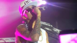 August Alsina Kissing on My Tattoos Live Houston Testimony Tour [upl. by Ahtnammas]