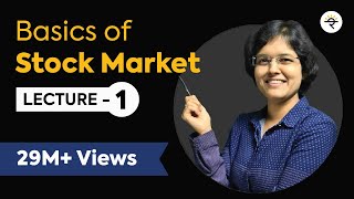 Basics of Stock Market For Beginners Lecture 1 By CA Rachana Phadke Ranade [upl. by Bartosch]