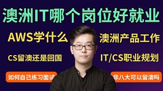 澳洲IT哪个岗位好就业  澳洲IT  澳洲求职 [upl. by Aikemot]