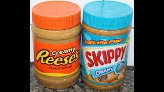 Reese’s amp Skippy – Creamy Peanut Butter Review [upl. by Melanie]