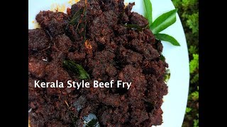 Kerala Style Beef Fry  Nadan Beef Fry  നാടന്‍ ബീഫ് ഫ്രൈ [upl. by Lalad]