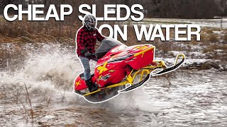 1500 Snowmobiles SKIP WATER [upl. by Durrace]