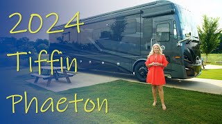 Luxury RV Tour – 2024 Tiffin Phaeton – Class A Diesel Motorhome [upl. by Auqenet]