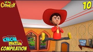 Chacha Bhatija Cartoon in Hindi  New Compilation  10  New Cartoons  Wow Kidz Comedy [upl. by Faust]