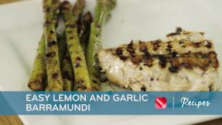 Easy Lemon amp Garlic Grilled Barramundi [upl. by Annemarie]