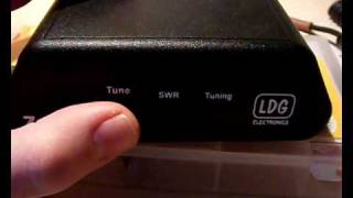 The LDG Z100 Autotuner functions and tuning [upl. by Neill]