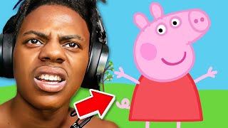 iShowSpeed Reacts To Being In PeppaPig [upl. by Naeroled881]