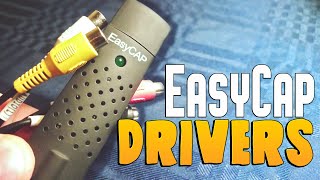 EasyCap USB TV 007usbtv007  Driver installation for Windows 10 [upl. by Bourne434]