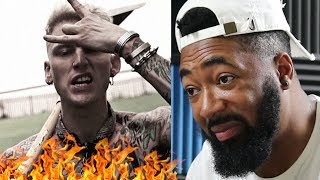 Machine Gun Kelly quotRap Devilquot Eminem Diss  REACTION [upl. by Leavitt]