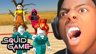 iShowSpeed Plays Roblox Squid Games [upl. by Nodlew657]