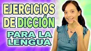 EJERCICIOS DE DICCIÓN PARA LA LENGUA  CECI SUAREZ Clases de Canto [upl. by Ybur]