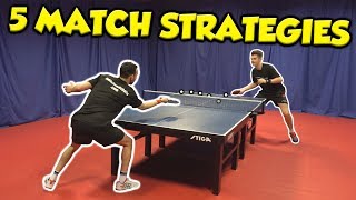 5 Most Effective Strategies To Win At Table Tennis [upl. by Africah]