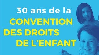 30 ans de la Convention internationale des droits de lenfant [upl. by Trebma411]