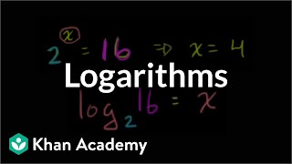 Logarithms  Logarithms  Algebra II  Khan Academy [upl. by Belsky]