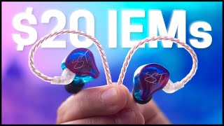 20 IEM Earbuds Worth Buying KZ ZST Review [upl. by Eittak]