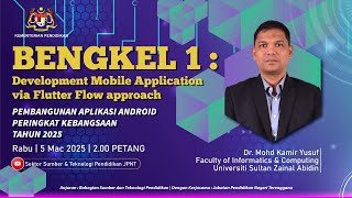 BENGKEL 1 PEMBANGUNAN APLIKASI ANDROID [upl. by Granoff]