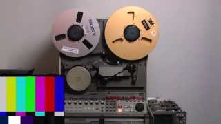 Ampex VPR6 Type C 1quot NTSC VTR [upl. by Huldah440]