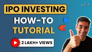 IPO Investing Strategy 2021  How to invest in IPOs on your broker account  Ankur Warikoo Hindi [upl. by Woody472]