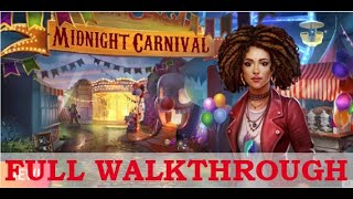 AE Mysteries Midnight Carnival FULL Walkthrough HaikuGames [upl. by Madelena238]