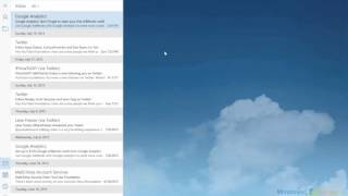 The Mail app in Windows 10 [upl. by Tamra]