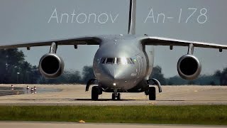 Antonov An178  Amazing Flying Maneuvers [upl. by Yenal]