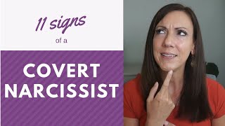 11 Ways to Recognize a Covert Narcissist [upl. by Adiv56]