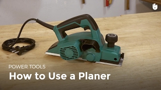 How to Use a Planer  Woodworking [upl. by Rip181]