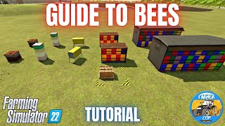 GUIDE TO BEES  Farming Simulator 22 [upl. by Dira307]