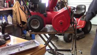 How To Add Electric Start To A Snowblower [upl. by Adnamor]