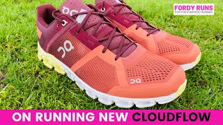 New On Running Cloudflow  Running Shoe Review [upl. by Jemina]