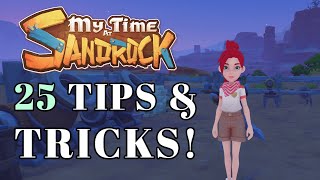 My Time At Sandrock 25 Tips amp Tricks  Early Access [upl. by Koren294]