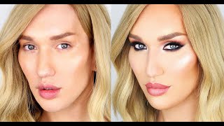 TRANSGENDER FEMINISING MAKEUP TUTORIAL  TIPS amp TRICKS [upl. by Yirinec336]