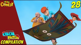 Chacha Bhatija Cartoon in Hindi  New Compilation  28  New Cartoons  Wow Kidz Comedy [upl. by Rayner]