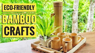 DIY Bamboo Crafts [upl. by Ehtyde716]