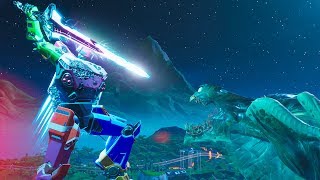 ROBOT vs MONSTER Full Event on Replay Mode Fortnite Live Event [upl. by Frasier]