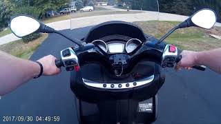 Piaggio MP3 500cc Second Review [upl. by Madoc150]