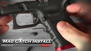 How to install a Glock Magazine catchrelease [upl. by Artair915]