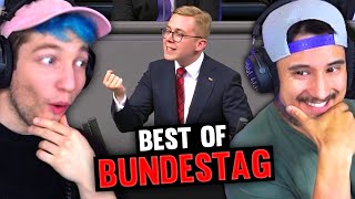 NICHT LACHEN Bundestag AUSRASTER mit REZO und JU [upl. by Ahsitram]