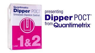 Dipper POCT® Urinalysis Dipstick Control [upl. by Leahcimsemaj]