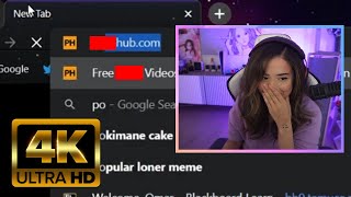 Pokimane reacts to streamer searching quotPokimanequot going wrong [upl. by Nolan125]