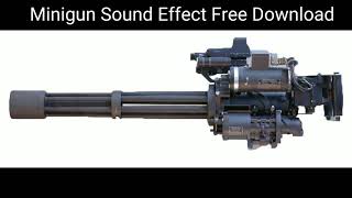 Minigun Sound Effect w Bullets Falling Free Download [upl. by Acemaj742]