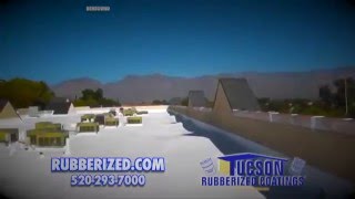 How to Coat Your Roof with Tucson Rubberized Coatings [upl. by Airamahs]