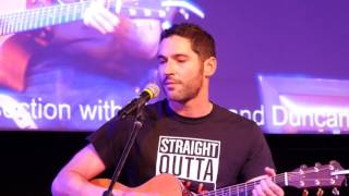 Tom Ellis sings Tracy Chapman  JIBLand II 2017 [upl. by Nnomae]