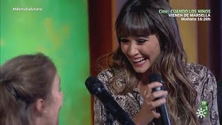 Aitana Ocaña da la sorpresa de su vida a una fan y cantan juntas Arde [upl. by Aelahc]