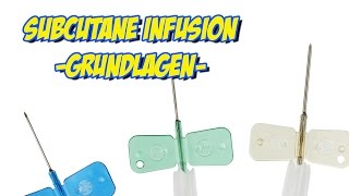 Subkutane Infusion  Grundlagen [upl. by Suivart]