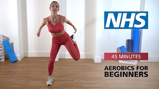 Aerobics for beginners  45 minutes  NHS [upl. by Asiluy]