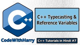 C Reference Variables amp Typecasting  C Tutorials for Beginners 7 [upl. by Mrots]