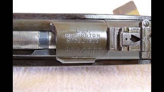 U S Remington Model 1903 Rifle Video [upl. by Teria]