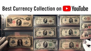 BEST UNITED STATES CURRENCY COLLECTION  rare paper money and banknotes [upl. by Fancie]