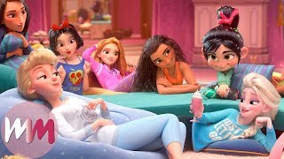 Top 10 Disney Princesses Comfy Outfits in Ralph Breaks the Internet [upl. by Llebiram]